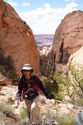 Beth at the joint overlook [sat apr 23 13:19:11 mdt 2022]